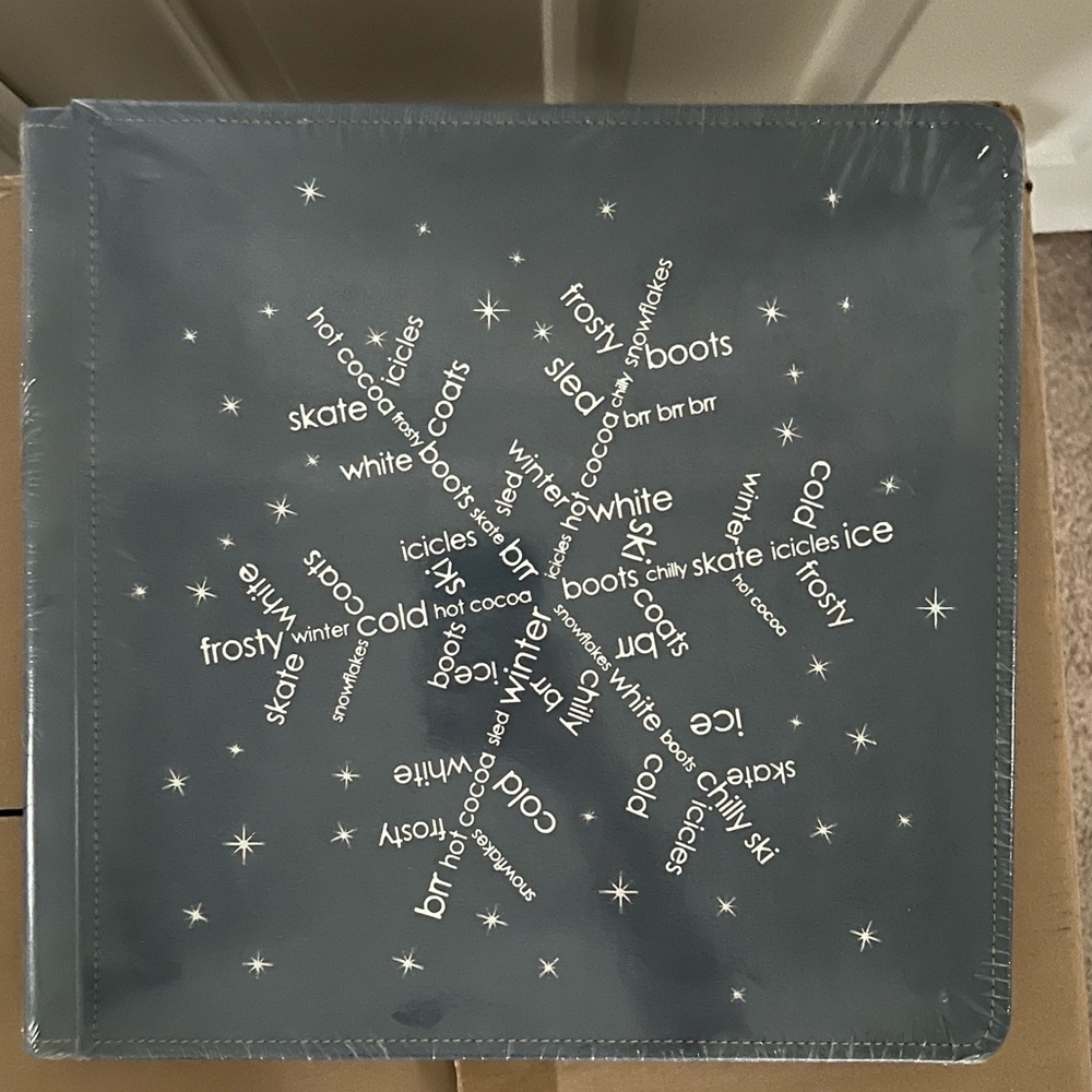 New Creative Memories Winter Fun 12x12 scrapbook cover.